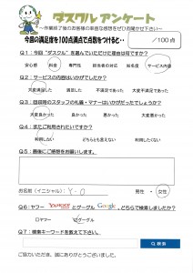 2月27日 Y.O様 男性