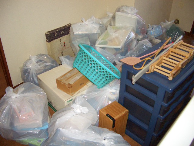 所沢市　不用品回収：不用品・粗大ゴミ1