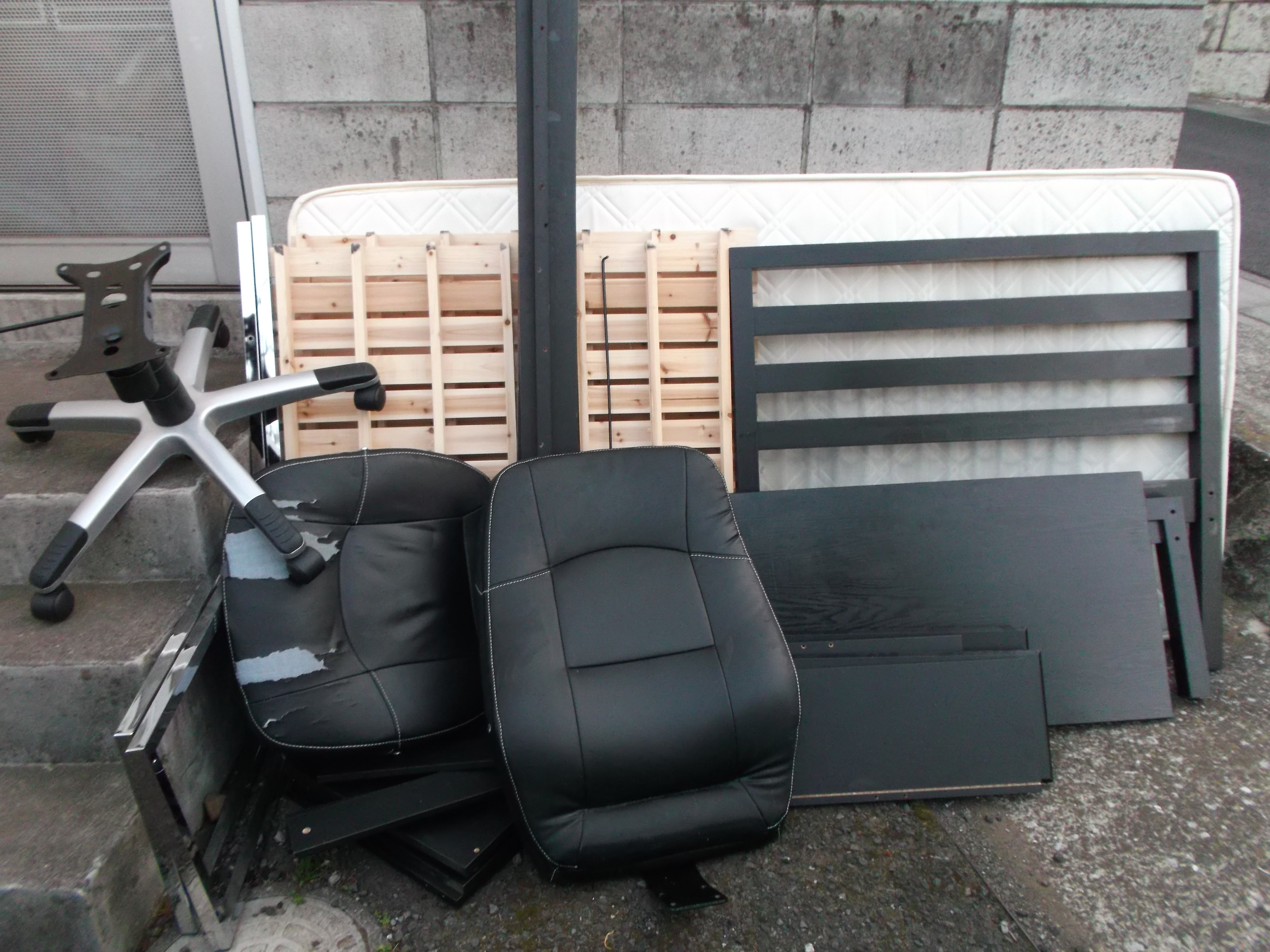 所沢市　不用品回収：不用品・粗大ゴミ1