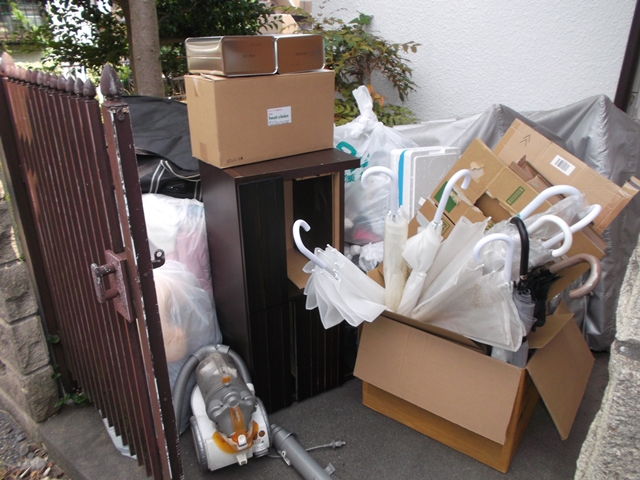 所沢市　不用品回収：不用品・粗大ゴミ1