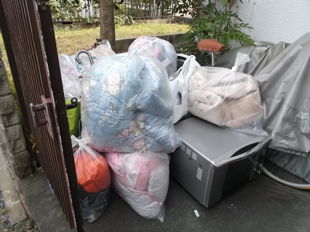 所沢市・三芳町　不用品回収：不用品・粗大ゴミ