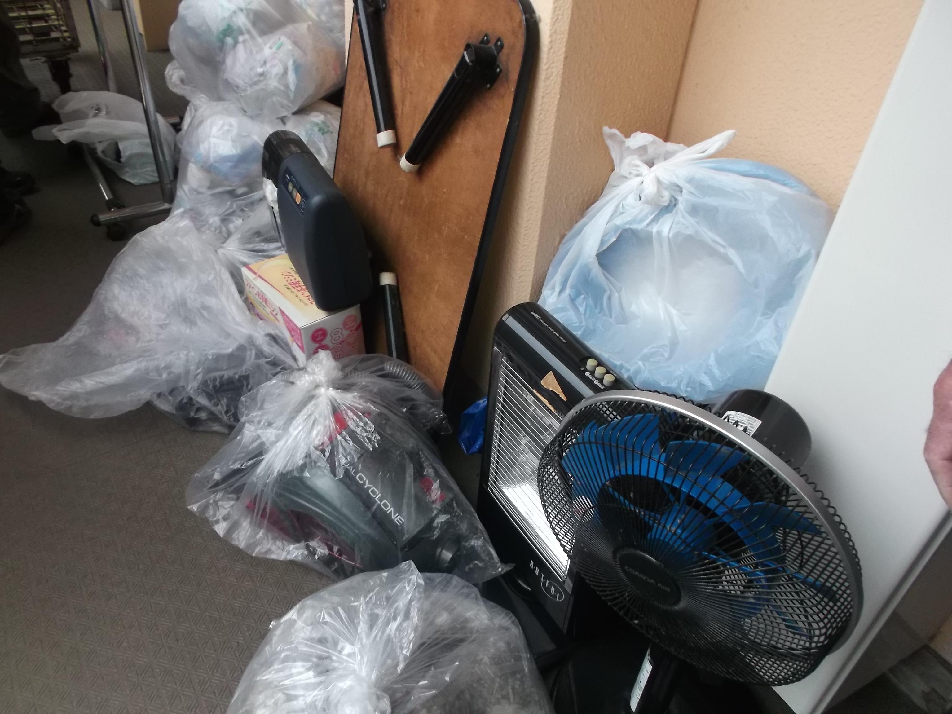 所沢市・三芳町　不用品回収：不用品・粗大ゴミ①