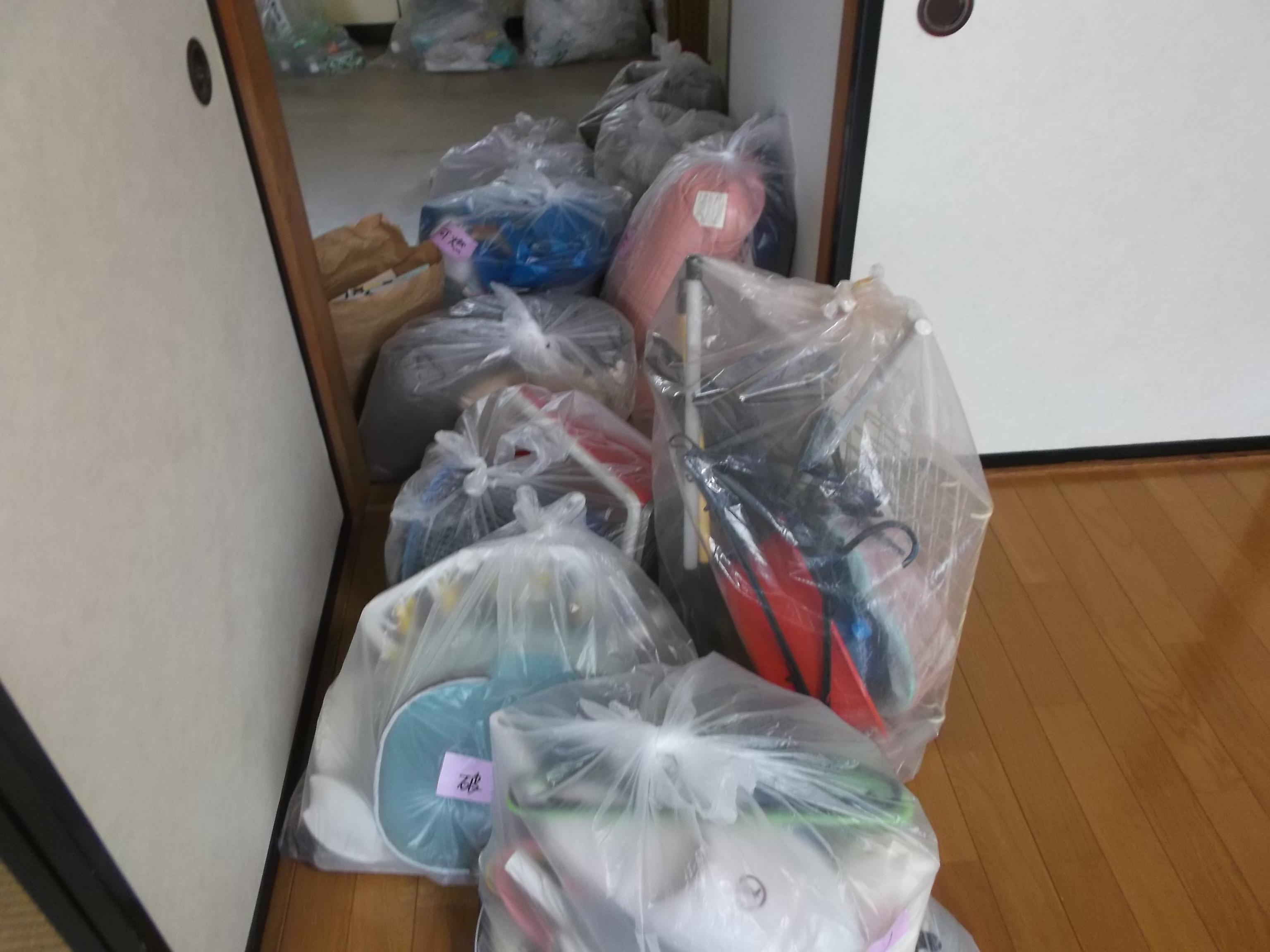 所沢市　三芳町　不用品回収：不用品・粗大ゴミ①