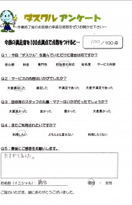 3月3日 藤田様 男性